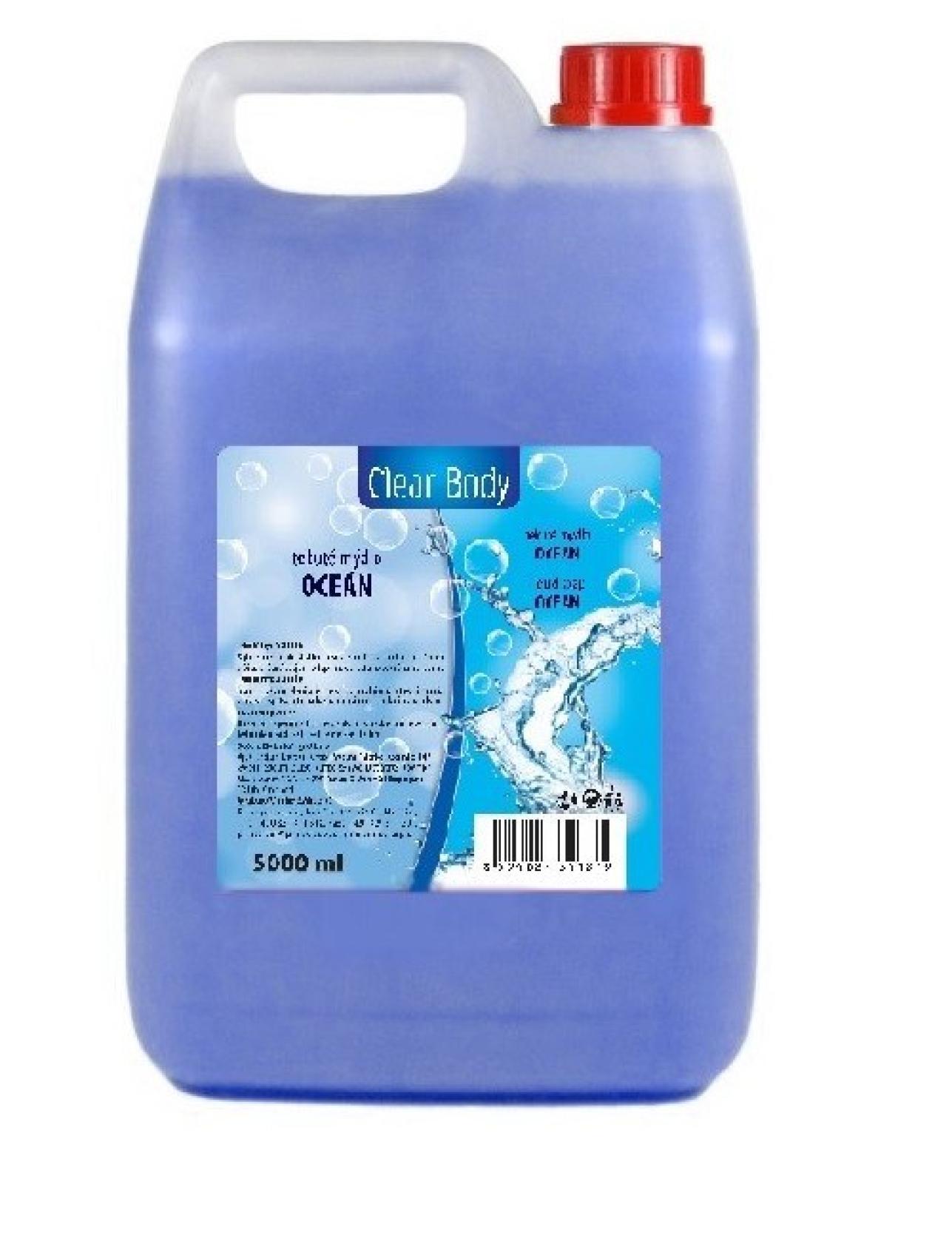 Mdlo tekut CLEAR 5l modr - Kliknutm na obrzek zavete