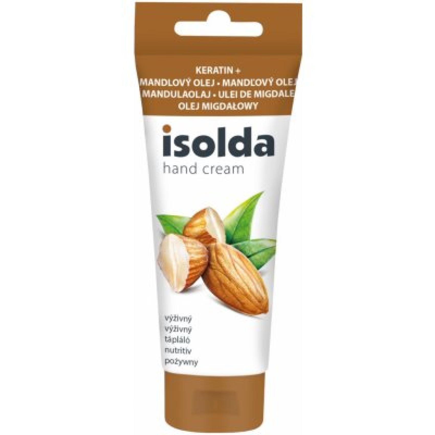 Krm ochrann na ruce ISOLDA keratin s mandlovm olejem 100ml