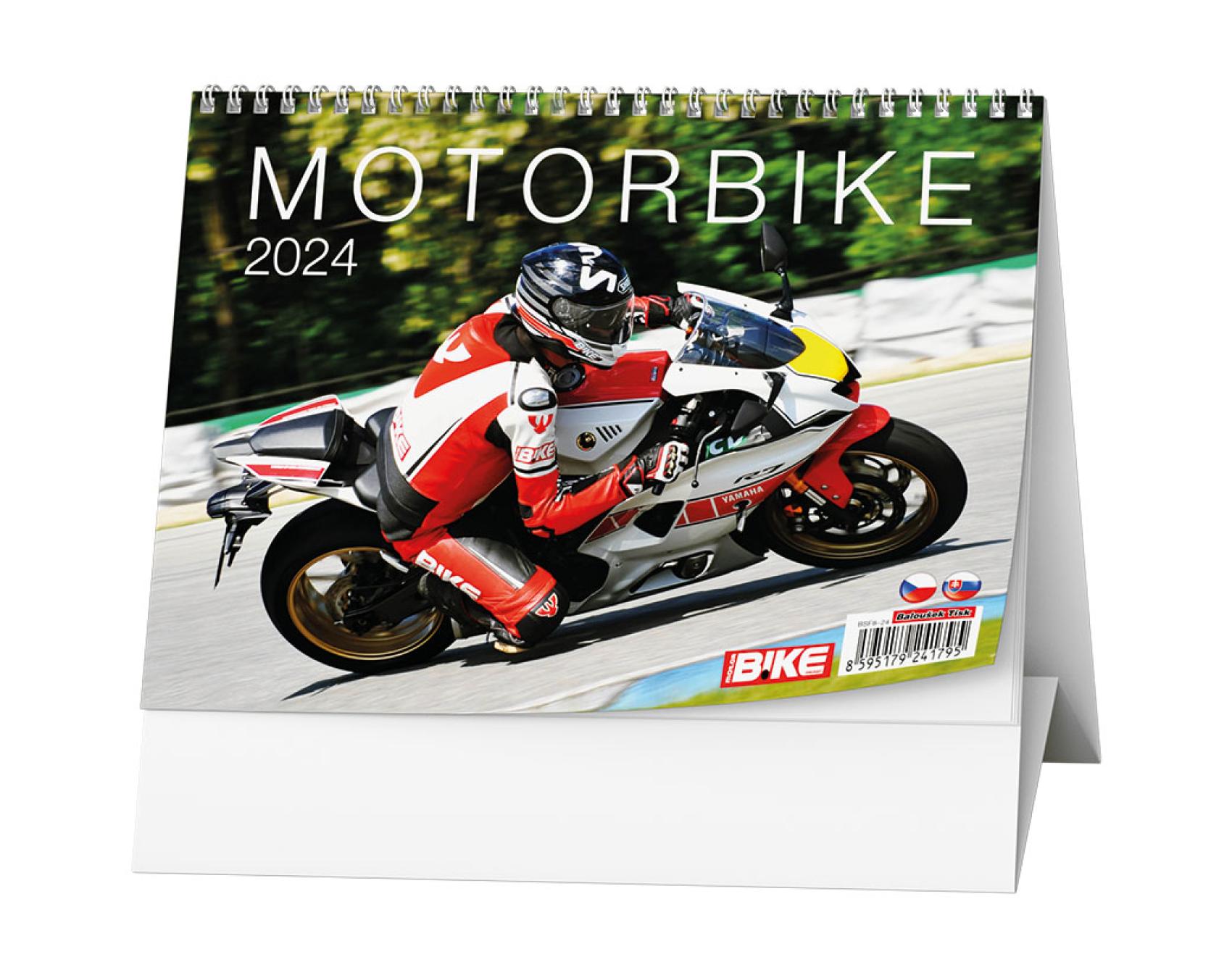 Kalend stoln Motorbike BSF8 - Kliknutm na obrzek zavete