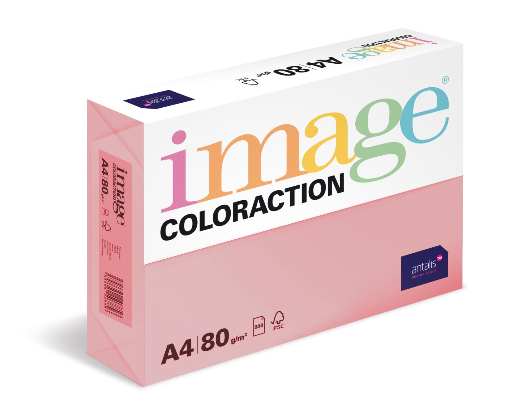 Papr barevn Color A4/80gr Coral starorov PI25 - Kliknutm na obrzek zavete