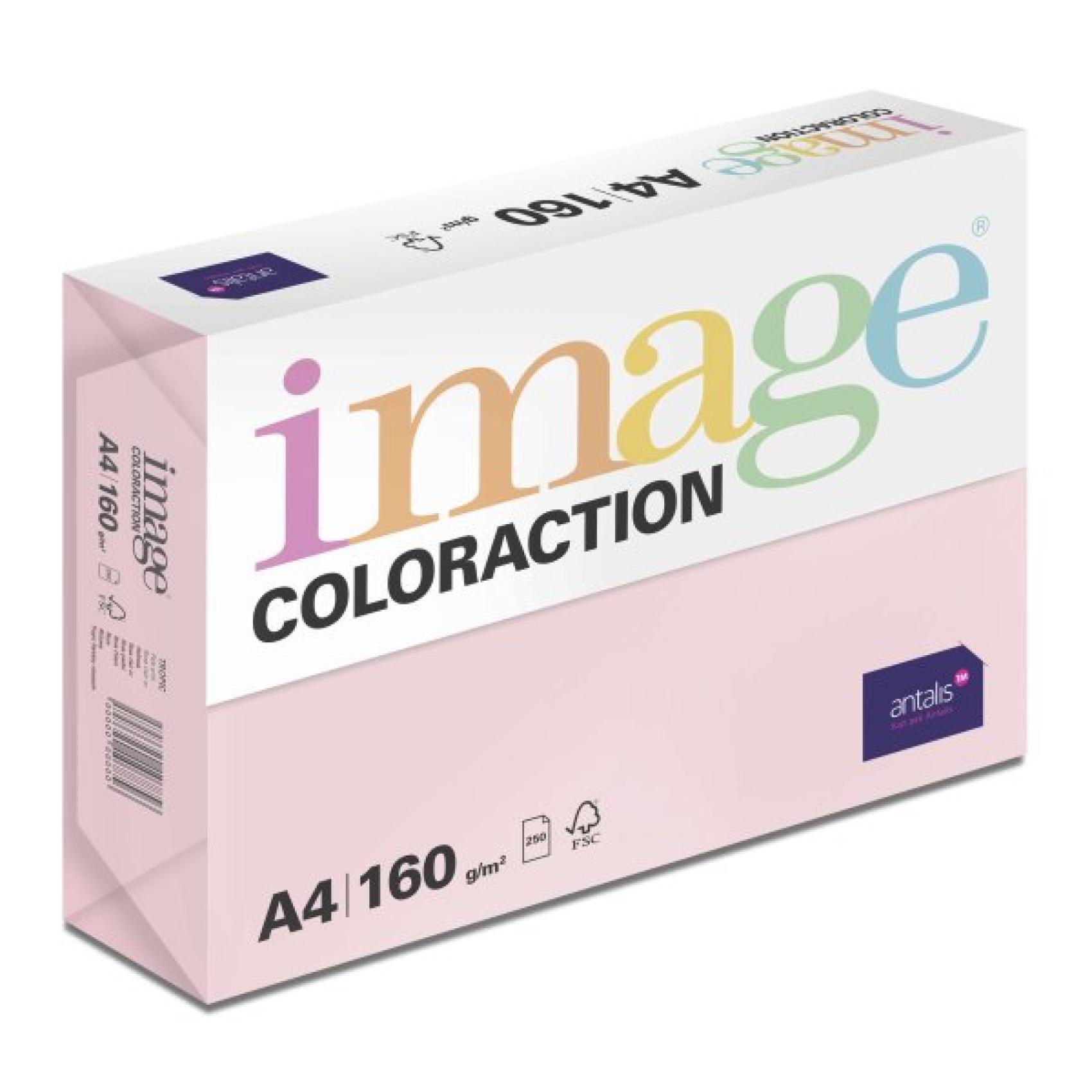 Papr barevn Color A4/160gr Tropic pastelov rov OPI74 - Kliknutm na obrzek zavete