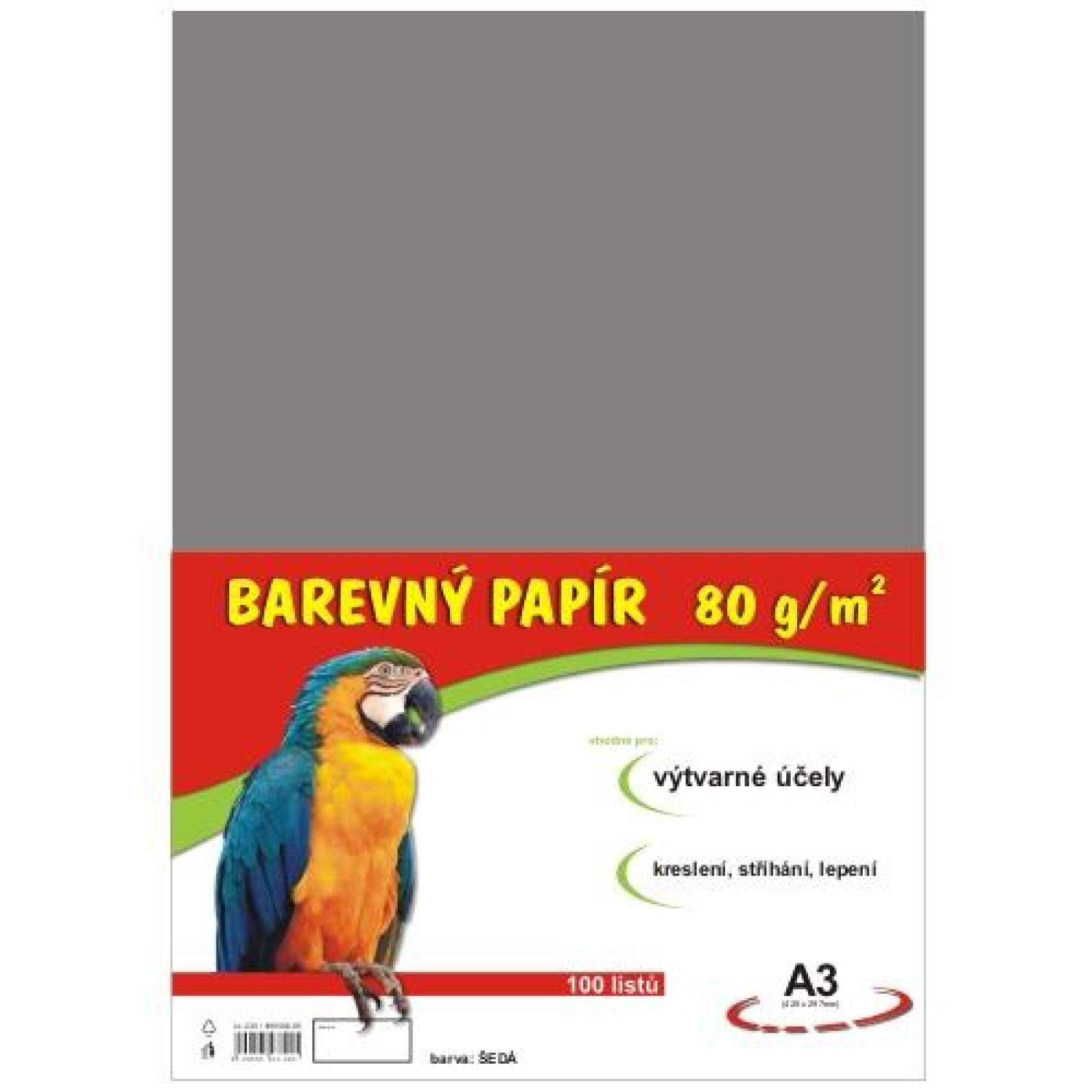 Papr barevn Color A3/80 ed 100ks - Kliknutm na obrzek zavete