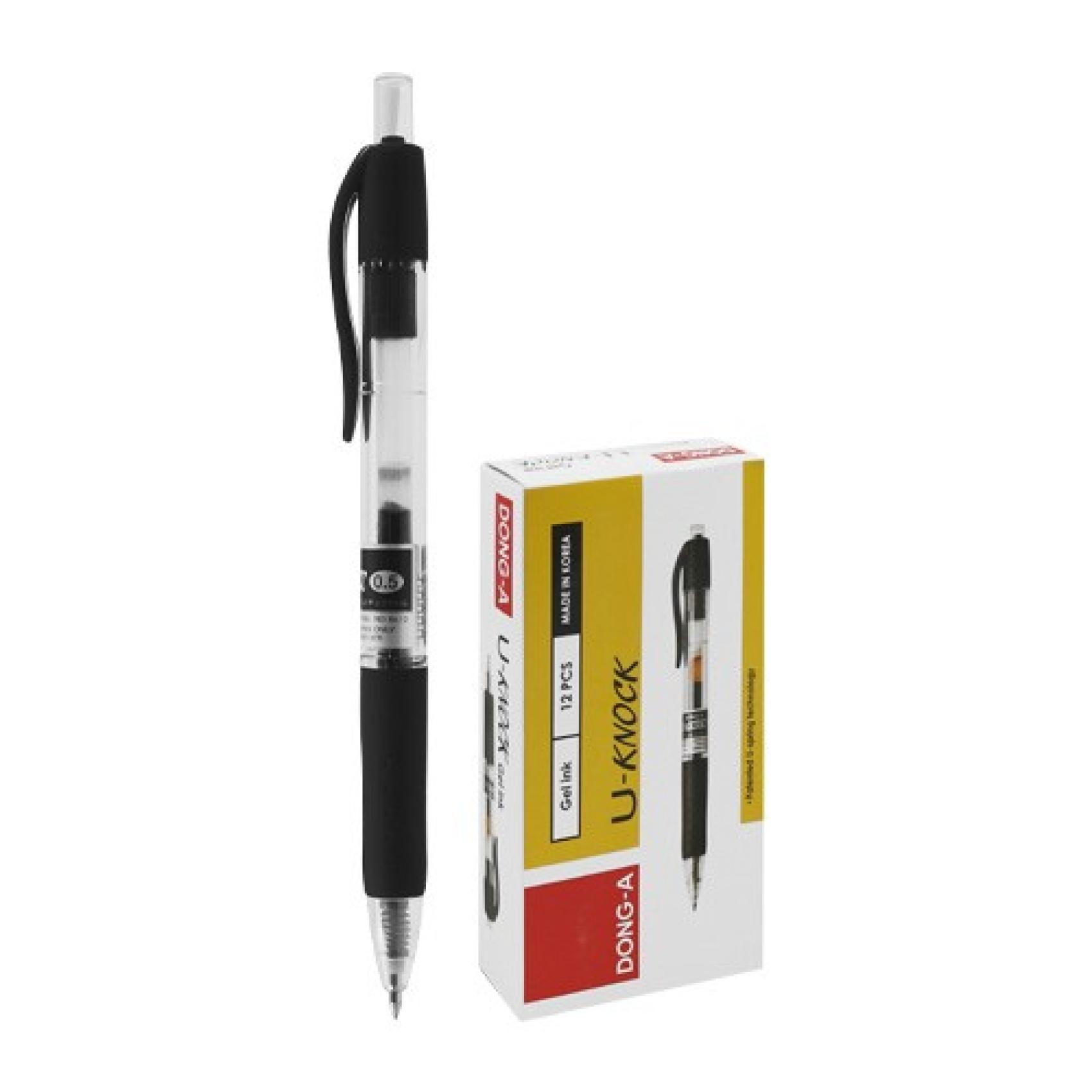 Kulikov pero gelov U - knock 0,5mm ern - Kliknutm na obrzek zavete