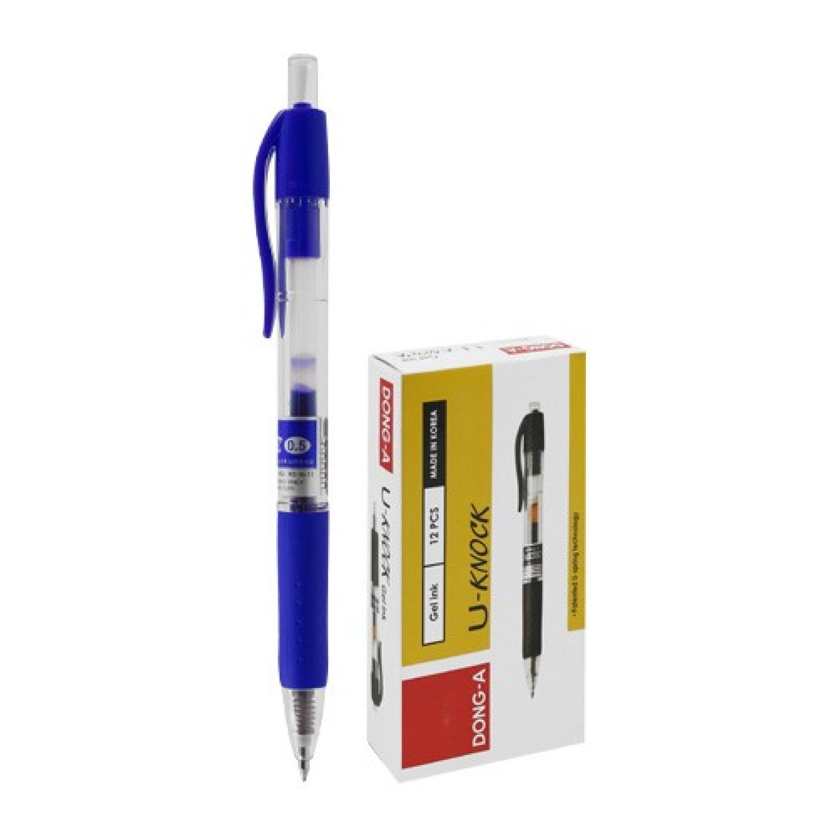 Kulikov pero gelov U - knock 0,5mm modr - Kliknutm na obrzek zavete