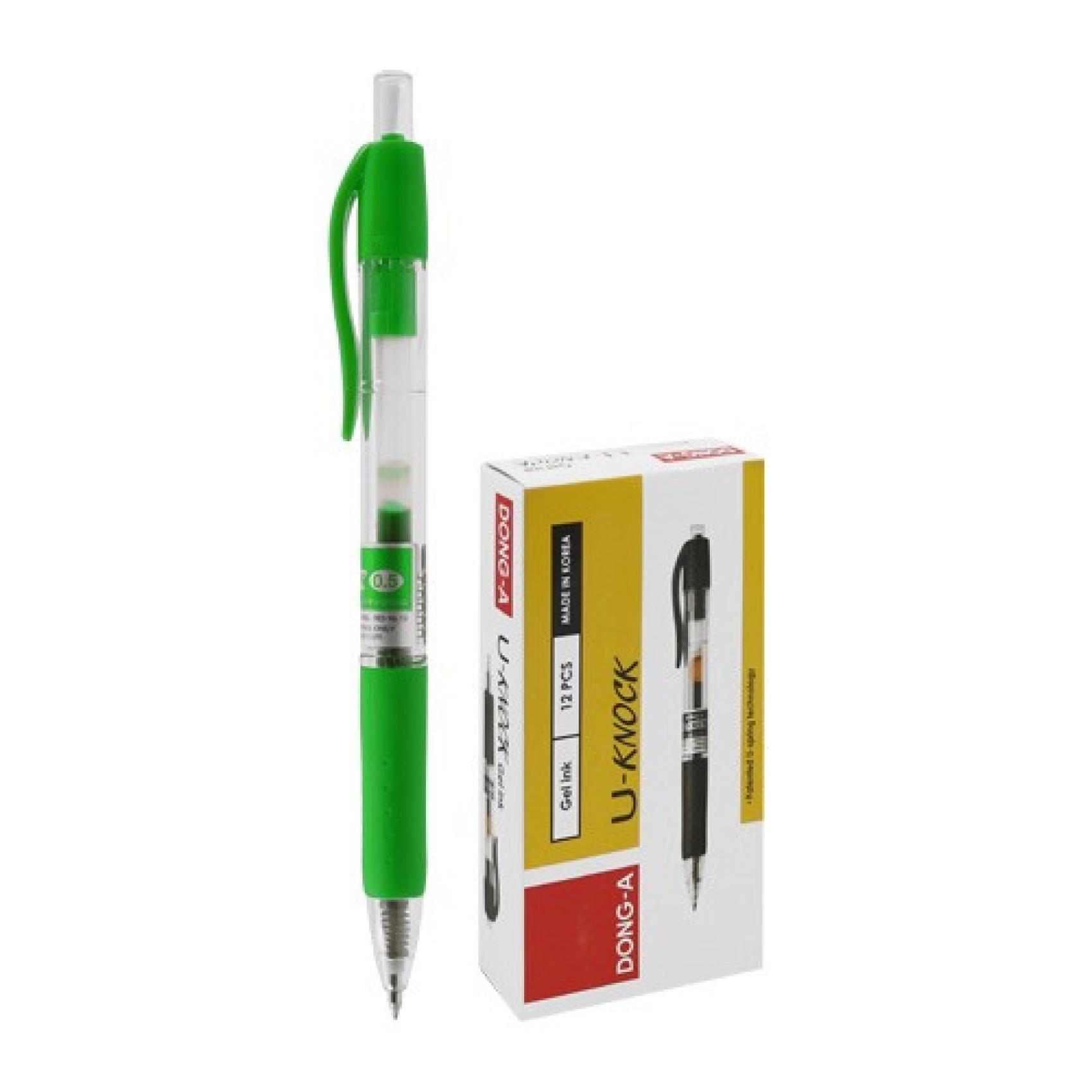 Kulikov pero gelov U - knock 0,5mm zelen