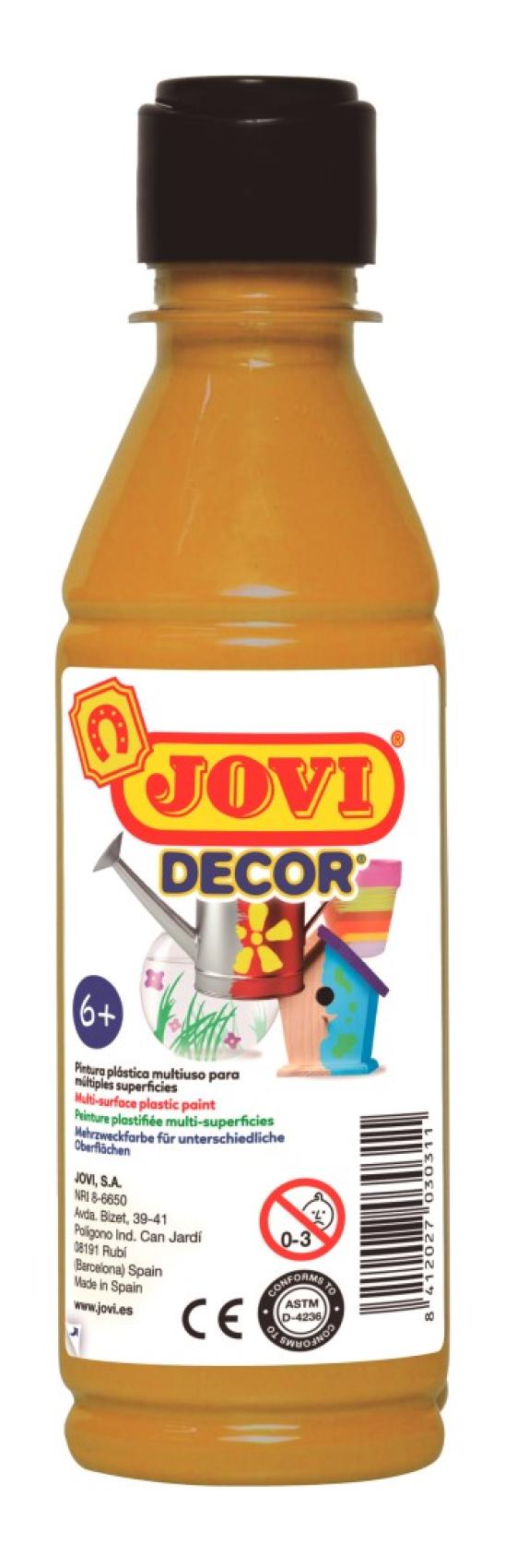 Barvy akrylov JOVI jovidecor 250ml zlat 68038 - Kliknutm na obrzek zavete