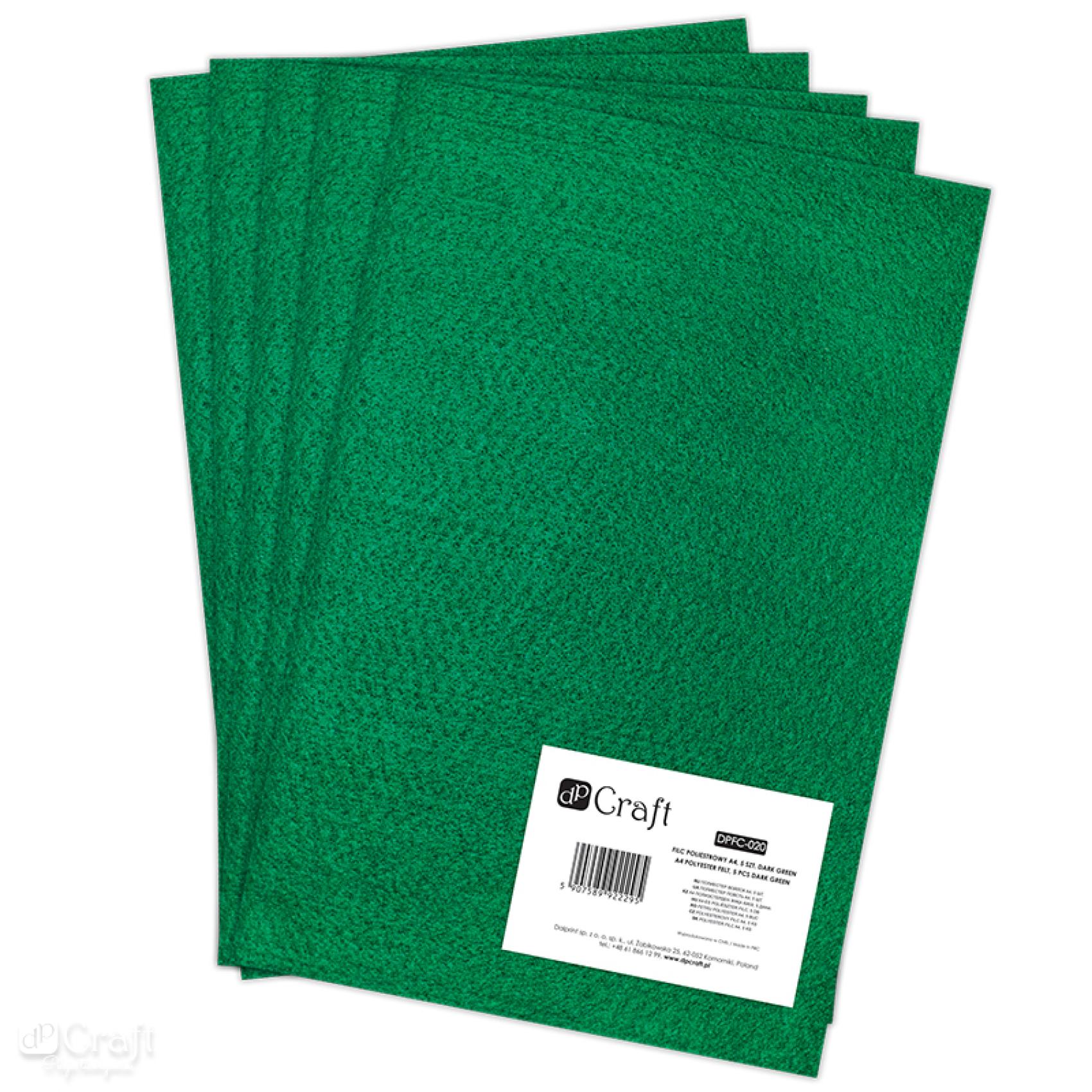 Filc A4 tmav zelen CPT 7008 - Kliknutm na obrzek zavete