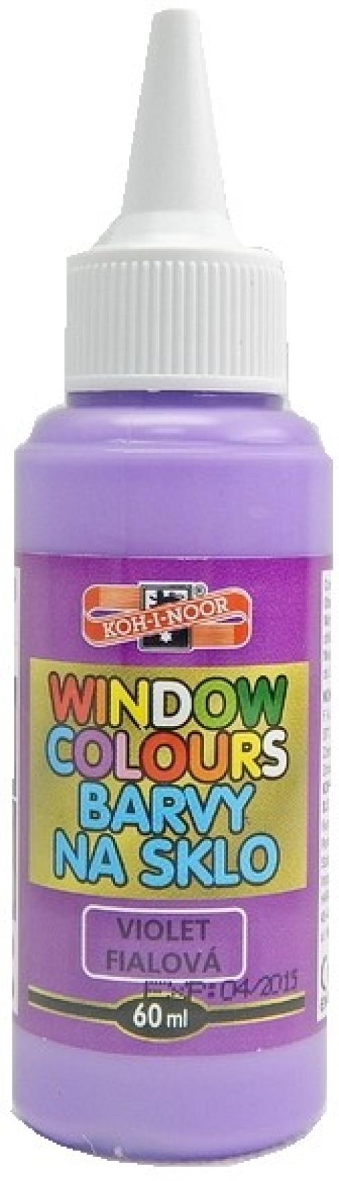 Barvy na sklo Koh-i-noor 60ml fialov