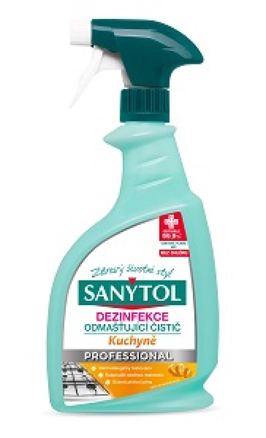 Sanytol Professional dezinfekce na kuchyn 750ml