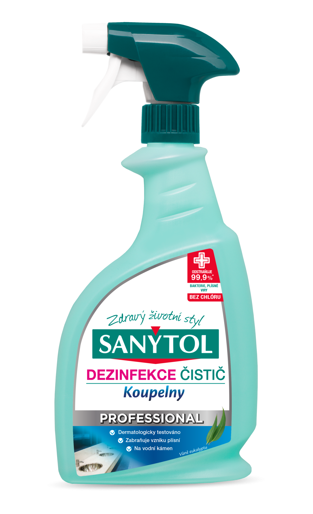 Sanytol Professional dezinfekce na koupelny 750ml