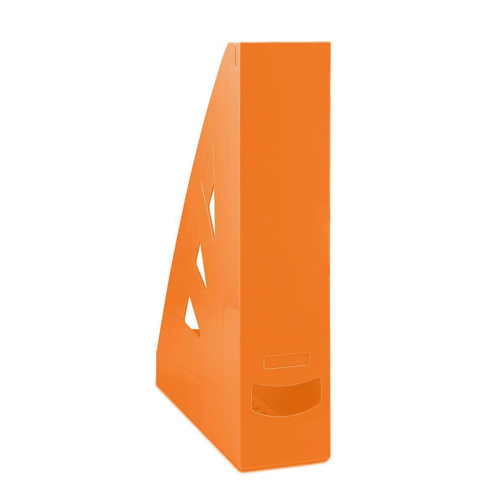 Stojan na asopisy OFFICE plast oranov - Kliknutm na obrzek zavete