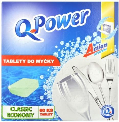 Tablety do myčky Q power 60ks