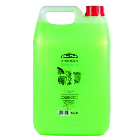 Mýdlo tekuté CLEAR 5l světle zelené