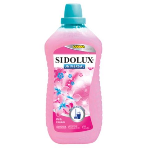 Sidolux Soda Power čistič PVC, dlažba 1l Růžový krém/Pink Cream