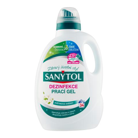 Sanytol dezinfekční prací gel 1,7l