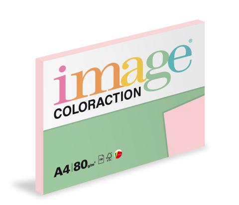 Papír barevný Color A4/80gr Tropic pastelově růžový OPI74