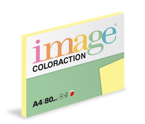 Papír barevný Color A4/80gr Desert pastelově žlutá YE23