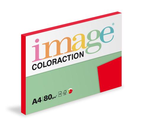 Papír barevný Color A4/80gr Chile jahodově červený CO44