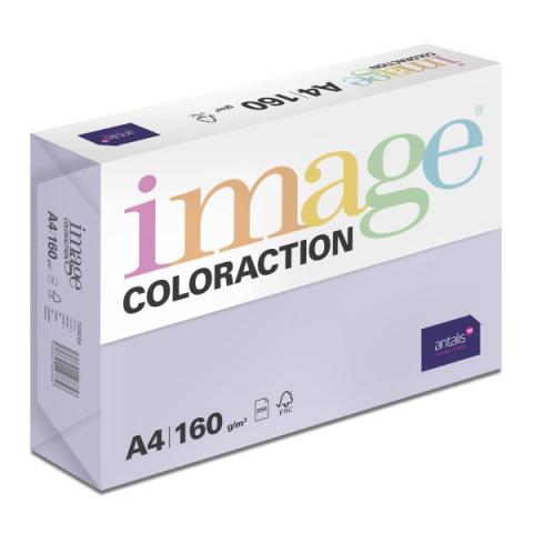 Papír barevný Color A4/160gr Tundra pastelově fialová LA12