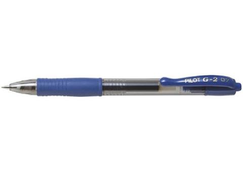 Kuličkové pero gelové PILOT G2/0,7 modré