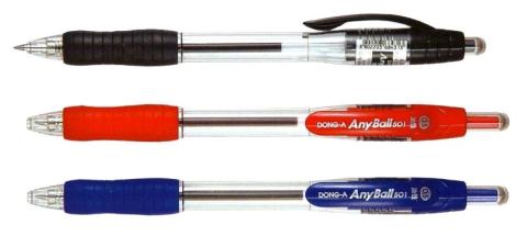 Kuličkové pero Any ball 0,5mm modré