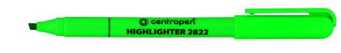 Zvýrazňovač Centropen 2822 zelený