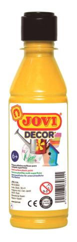 Barvy akrylové JOVI jovidecor 250ml žlutá - 68002