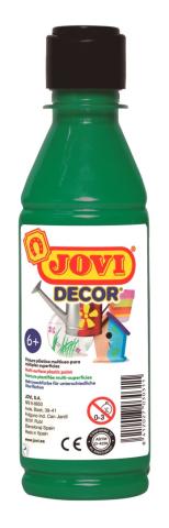 Barvy akrylové JOVI jovidecor 250ml tm. zelená - 68019