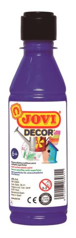 Barvy akrylové JOVI jovidecor 250ml tm. modrá - 68024