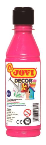 Barvy akrylové JOVI jovidecor 250ml růžová - 68008