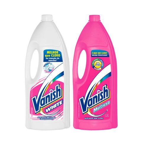 Vanish na praní tekutý růžový 1l