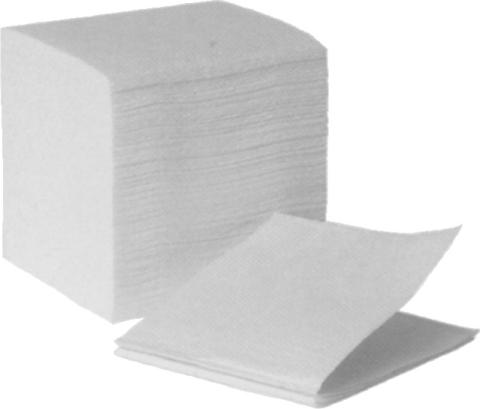 Toaletní papír skládaný PapLine bílý 2vrs. 19x11cm/250útržků