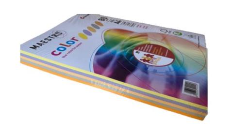 Papír barevný Color A4/80gr 250l. TOP MIX barevný
