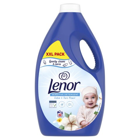 Lenor gel na praní Sensitive dětský 3,3l/60PD na bílé