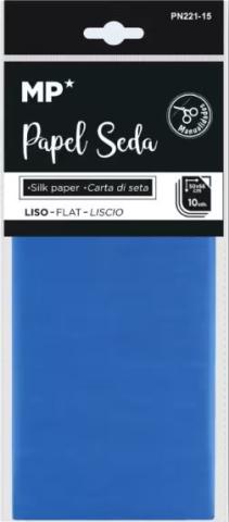 Hedvábný papír 17g tm. modrý 50x66/10 listů