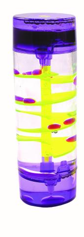 Sensory válce-Spirála s barevným olejem 1ks fialový