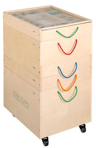 Dřevěná polytechnická stavebnice JOIN CLIPS BOX – Vytvoř si svůj svět!